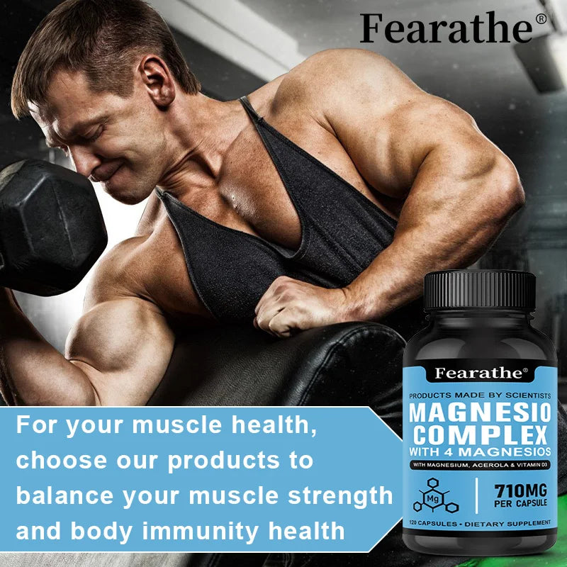Magnesium Citrate, Magnesium Supplement for Men and Women, Improves Sleep, Relieves Stress and Anxiety, 120 Capsules Supplements Life Quality Supplements Life Quality https://www.cyberehub.com