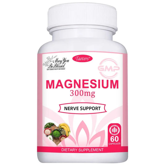 Triple Magnesium Complex Supplement, 300 mg Magnesium (Glycinate, Malate, and Citrate) Complex for Muscle, Nerve, Bone, and Ener 60count United States Supplements Life Quality Supplements Life Quality https://www.cyberehub.com