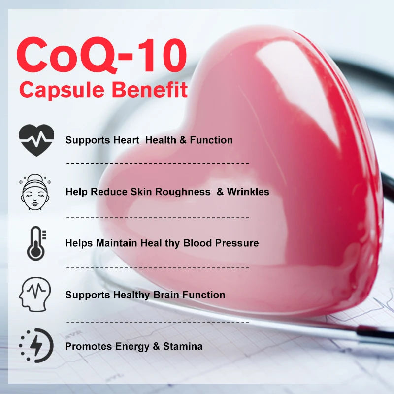 Coenzyme Q10 400 mg Softgel Antioxidant - Excellent absorbency, active form for heart, immune and skin health Supplements Life Quality Supplements Life Quality https://www.cyberehub.com