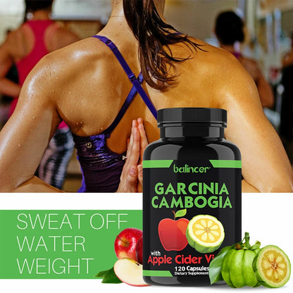 Garcinia Cambogia Extract, Apple Cider Vinegar Weight Loss Supplement - Metabolism Boost, Immune Boost, 120 Capsules Supplements Life Quality Supplements Life Quality https://www.cyberehub.com