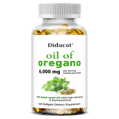 Oregano oil softgels for intestinal health, antioxidant, digestive health, immune support 120count United States Supplements Life Quality Supplements Life Quality https://www.cyberehub.com