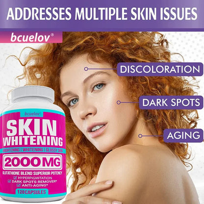 Glutathione Complex Capsules - Powerful Antioxidant, Reduces Hyperpigmentation, Alleviates Dark Spots, Moisturizes Skin Supplements Life Quality Supplements Life Quality https://www.cyberehub.com