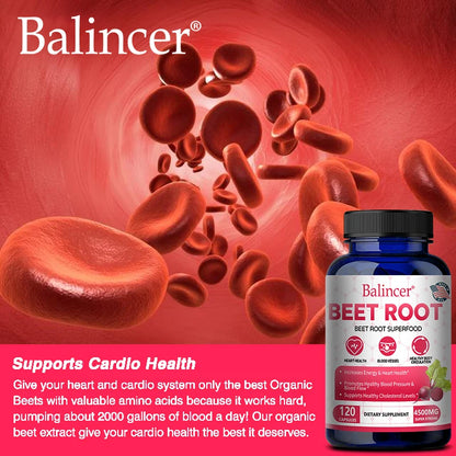 Beetroot Extract for Energy and Immune Support Promotes Healthy Circulation, Heart, and Cholesterol Health Supplements Life Quality Supplements Life Quality https://www.cyberehub.com