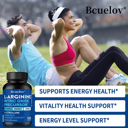 Nitric Oxide Supplement, Amino Acids - Balances Blood Cells and Circulation, Vascular Support, Supports Endurance, 120 Capsules Supplements Life Quality Supplements Life Quality https://www.cyberehub.com