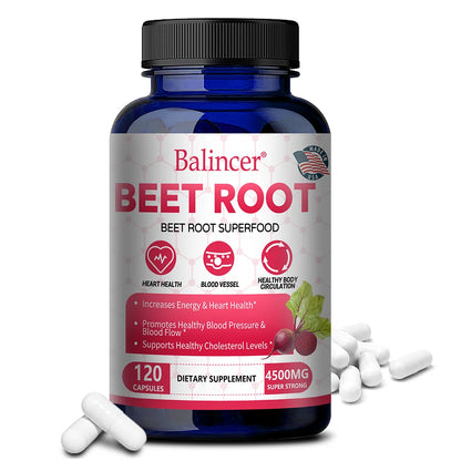 Beetroot Extract for Energy and Immune Support Promotes Healthy Circulation, Heart, and Cholesterol Health 120count United States Supplements Life Quality Supplements Life Quality https://www.cyberehub.com