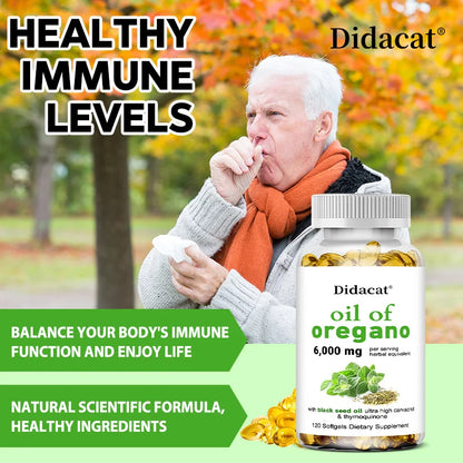 Oregano oil softgels for intestinal health, antioxidant, digestive health, immune support Supplements Life Quality Supplements Life Quality https://www.cyberehub.com