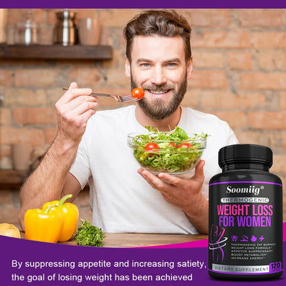 Thermogenic Fat Burner - Natural Appetite Suppressant, Metabolism Booster, Weight Management, Immunity, Metabolism, 120 Capsules Supplements Life Quality Supplements Life Quality https://www.cyberehub.com