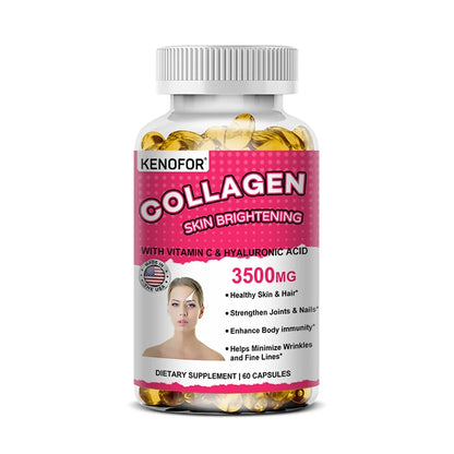 Vital Vitamins Collagen - Biotin, Hyaluronic Acid, Vitamin C - Collagen for Women - Anti-Aging Hair, Skin, Nails Beauty Complex Supplements Life Quality Supplements Life Quality https://www.cyberehub.com