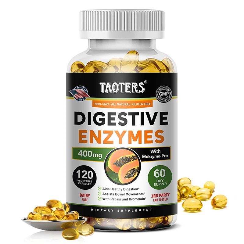 Digestive enzyme supplements for adults Digestive enzyme capsules Beneficial bacteria Immune system support and healthy digestio 120count United States Supplements Life Quality Supplements Life Quality https://www.cyberehub.com