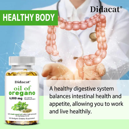 Oregano oil softgels for intestinal health, antioxidant, digestive health, immune support Supplements Life Quality Supplements Life Quality https://www.cyberehub.com