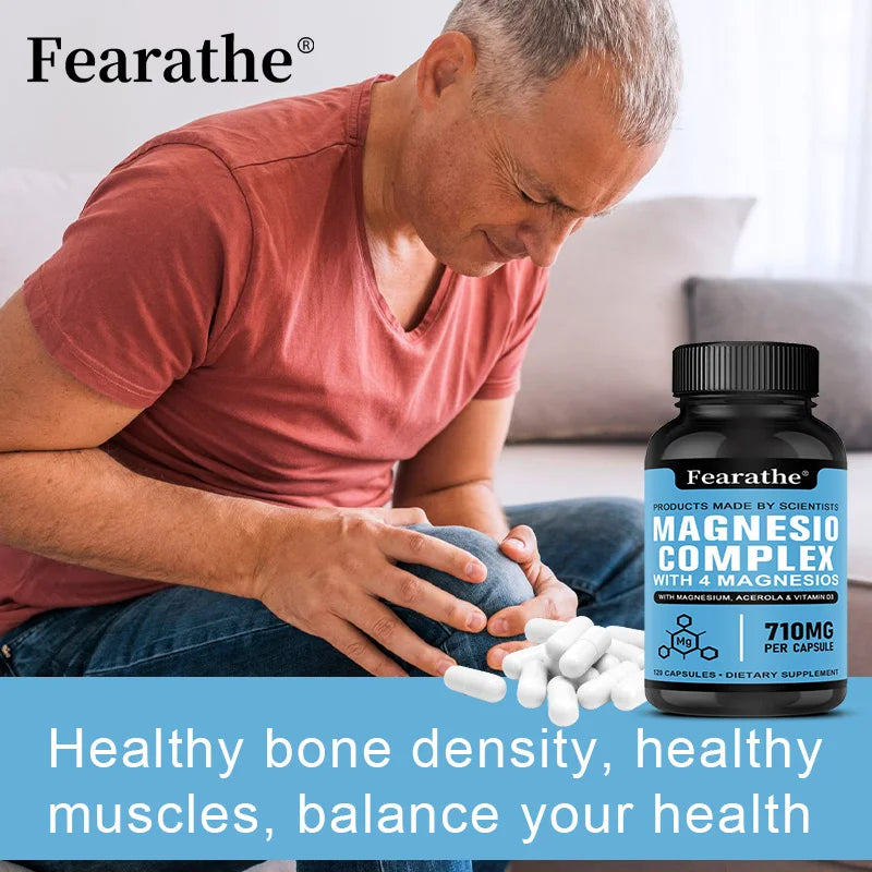 Magnesium Citrate, Magnesium Supplement for Men and Women, Improves Sleep, Relieves Stress and Anxiety, 120 Capsules Supplements Life Quality Supplements Life Quality https://www.cyberehub.com