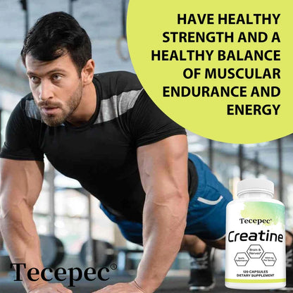 Creatine Monohydrate 5000 mg, Supports Muscle, Performance & Strength, Recovery, Brain Function, 120 Capsules Supplements Life Quality Supplements Life Quality https://www.cyberehub.com
