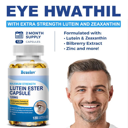Bcuelov Lutein & Zeaxanthin, Eye Health Supplement, Supports Vision Health, Macula Health, 120 Capsules Supplements Life Quality Supplements Life Quality https://www.cyberehub.com