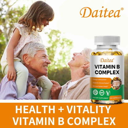 Vitamin B Complex - Stress, Immunity, Heart Health, Nervous System, Energy Metabolism Support - Non-GMO, Vegan, Gluten-Free Supplements Life Quality Supplements Life Quality https://www.cyberehub.com