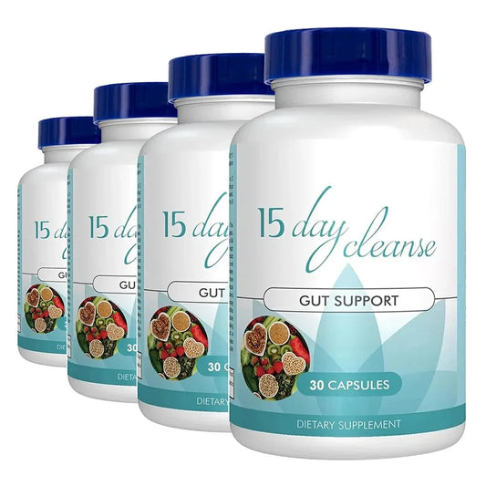 Gut Health Supplements - Improve Digestive Comfort 15 Day Cleanse Detox Gut & Colon Support Capsules Supplements Life Quality Supplements Life Quality https://www.cyberehub.com