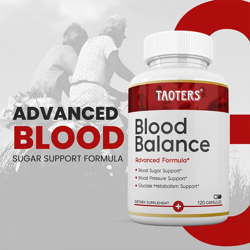 Blood Balance - Supplement, Supports Regulated Blood Sugar and Blood Pressure, Glucose Metabolism, 120 Capsules Supplements Life Quality Supplements Life Quality https://www.cyberehub.com