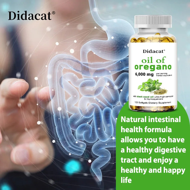 Oregano oil softgels for intestinal health, antioxidant, digestive health, immune support Supplements Life Quality Supplements Life Quality https://www.cyberehub.com