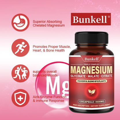 Magnesium Supplementation - Promotes Proper Muscle, Heart and Bone Support Cardiovascular Function and Nutrient Metabolism Supplements Life Quality Supplements Life Quality https://www.cyberehub.com