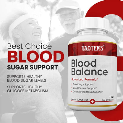 Blood Balance - Supplement, Supports Regulated Blood Sugar and Blood Pressure, Glucose Metabolism, 120 Capsules Supplements Life Quality Supplements Life Quality https://www.cyberehub.com