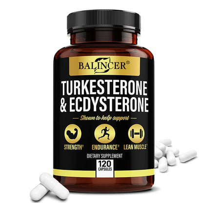 Turkish Licorice Extract, Sterones & Ecdysterone - Energy Supplement, Supports Muscle Growth, Energy, Endurance, 120 Capsules 120coumt United States Supplements Life Quality Supplements Life Quality https://www.cyberehub.com