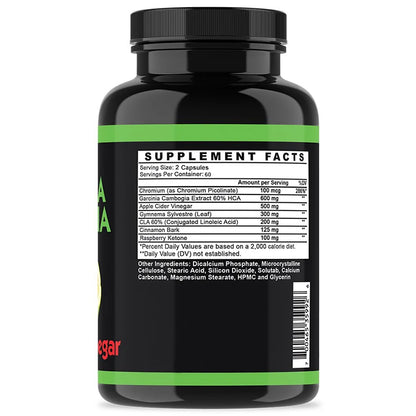 Garcinia Cambogia Extract, Apple Cider Vinegar Weight Loss Supplement - Metabolism Boost, Immune Boost, 120 Capsules Supplements Life Quality Supplements Life Quality https://www.cyberehub.com