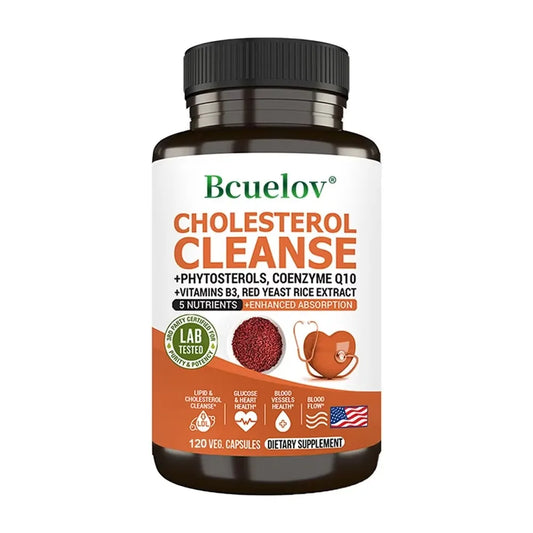 Niacinamide, Red Yeast Rice, Black Pepper Extract, Cholesterol Cleanser - Helps Lower Cholesterol Levels, 120 Capsules 120coumt United States Supplements Life Quality Supplements Life Quality https://www.cyberehub.com