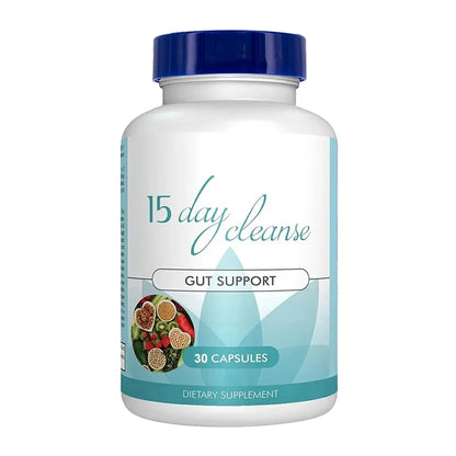 Gut Health Supplements - Improve Digestive Comfort 15 Day Cleanse Detox Gut & Colon Support Capsules United States 30count Supplements Life Quality Supplements Life Quality https://www.cyberehub.com