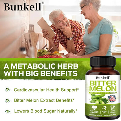 Bunkell 1000 Mg Bitter Melon Extract Capsules for Heart, Blood Sugar and Cholesterol Health, Weight Management Supplements Life Quality Supplements Life Quality https://www.cyberehub.com