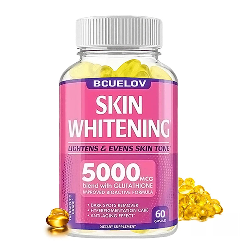 Bcuelov Collagen + Glutathione + Vitamin C Skin and Facial Health - Antioxidants - - 120 Vegetarian Capsules 60count United States Supplements Life Quality Supplements Life Quality https://www.cyberehub.com