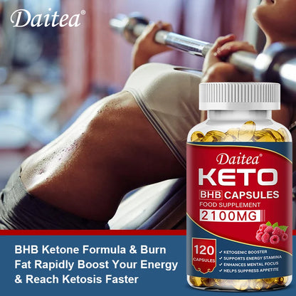 Daitea Fat Burning Ketone Soft Capsules - Helps to better decompose body calories, control weight and maintain health Supplements Life Quality Supplements Life Quality https://www.cyberehub.com