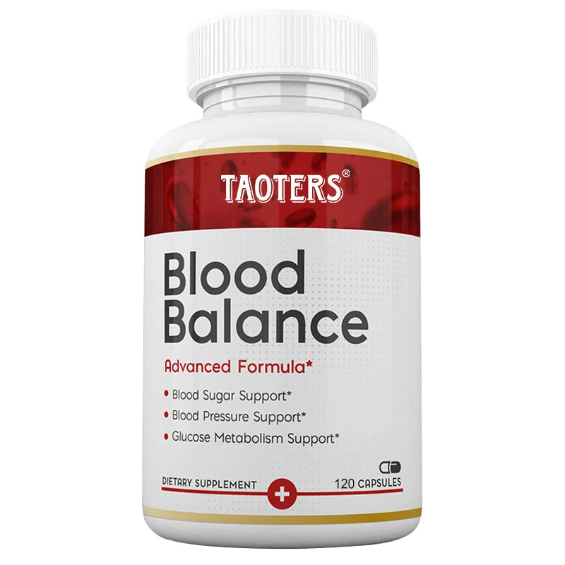 Blood Balance - Supplement, Supports Regulated Blood Sugar and Blood Pressure, Glucose Metabolism, 120 Capsules 120coumt United States Supplements Life Quality Supplements Life Quality https://www.cyberehub.com