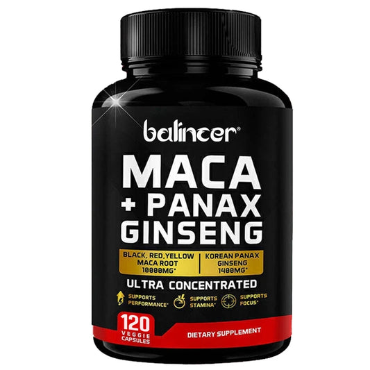 Maca Root (Black, Red, Yellow) 10,000 mg, Male Enhancement Supplement, Supports Increased Male Energy, 120 Capsules 120coumt United States Supplements Life Quality Supplements Life Quality https://www.cyberehub.com