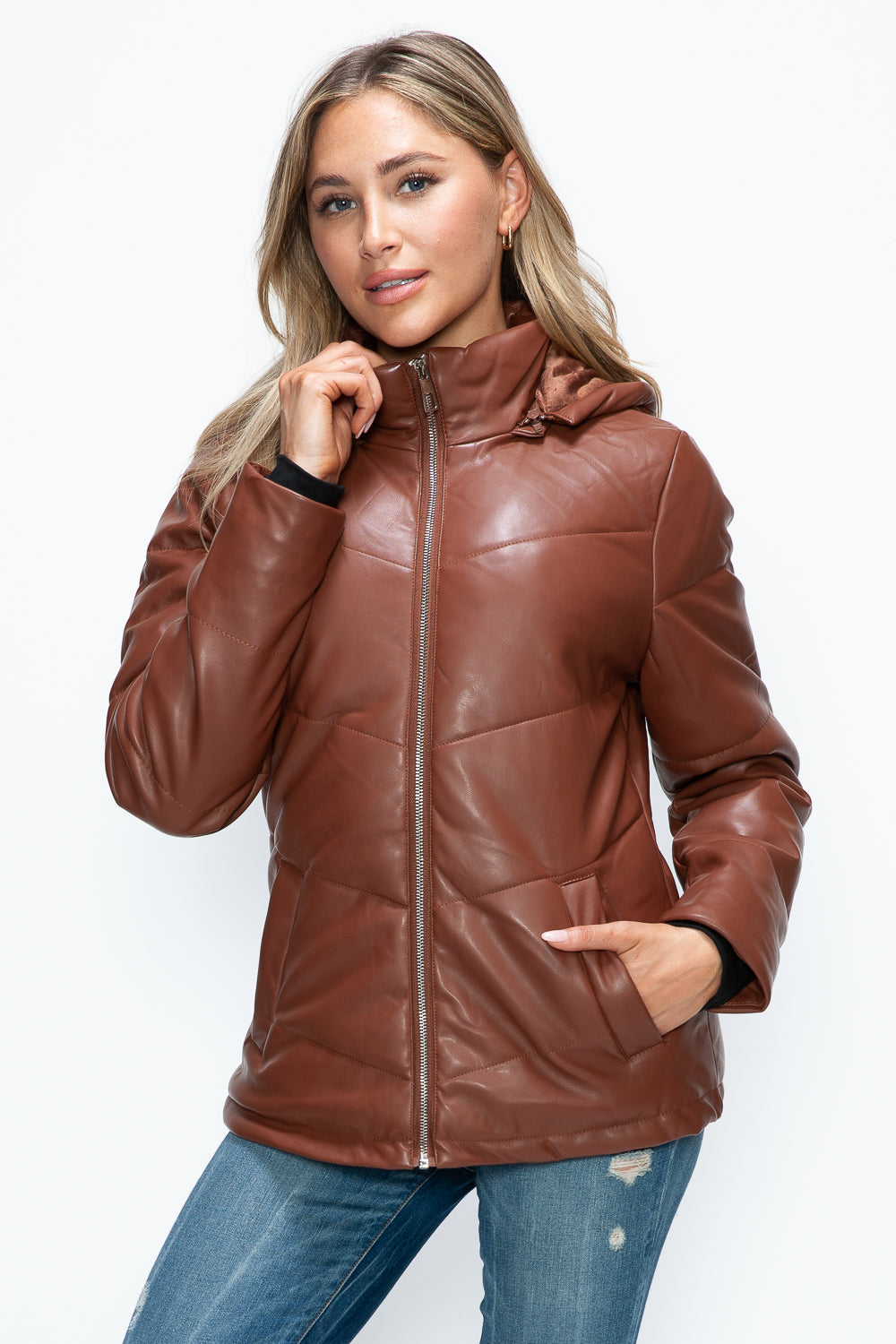 How Dare U Pocketed Zip Up Puffer Jacket with Removable Hood Tops/Jackets/Sweaters Clothing Tops How Dare U Ship from USA TikTok Trendsi USPS Walmart Trendsi https://www.cyberehub.com