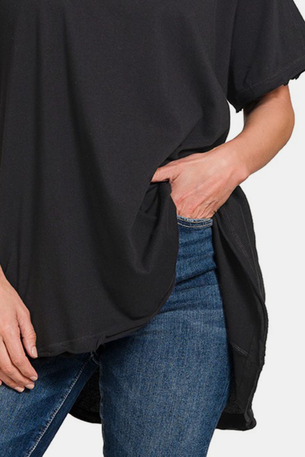 Zenana Round Neck Short Sleeve T-Shirt Apparel/Tops Memorial Day Sale Ship from USA TikTok Tops Trendsi USPS Walmart Walmart Apparel Zenana Trendsi https://www.cyberehub.com