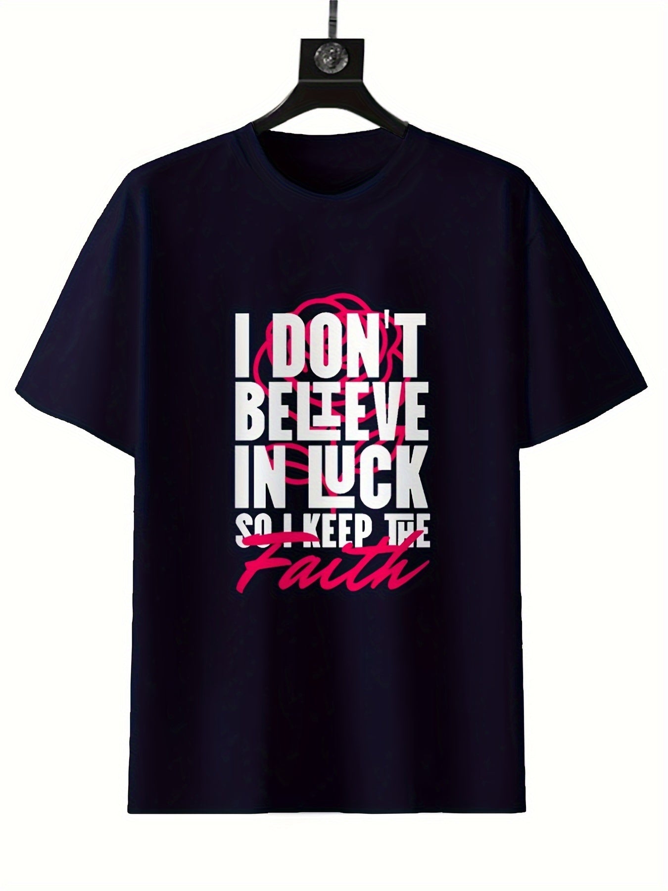 Round Neck Printed T-shirt Casual Short Sleeved Top For Spring And Summer, Personalized And Comfortable For Both Men And Women Navy Blue Apparel/Shirt/Graphic Shirt SNULLO https://www.cyberehub.com