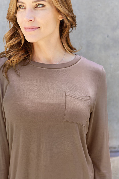 Basic Bae Full Size Round Neck Long Sleeve Top Apparel/Tops Basic Bae Ship from USA TikTok Tops Trendsi USPS Walmart Walmart Apparel Trendsi https://www.cyberehub.com