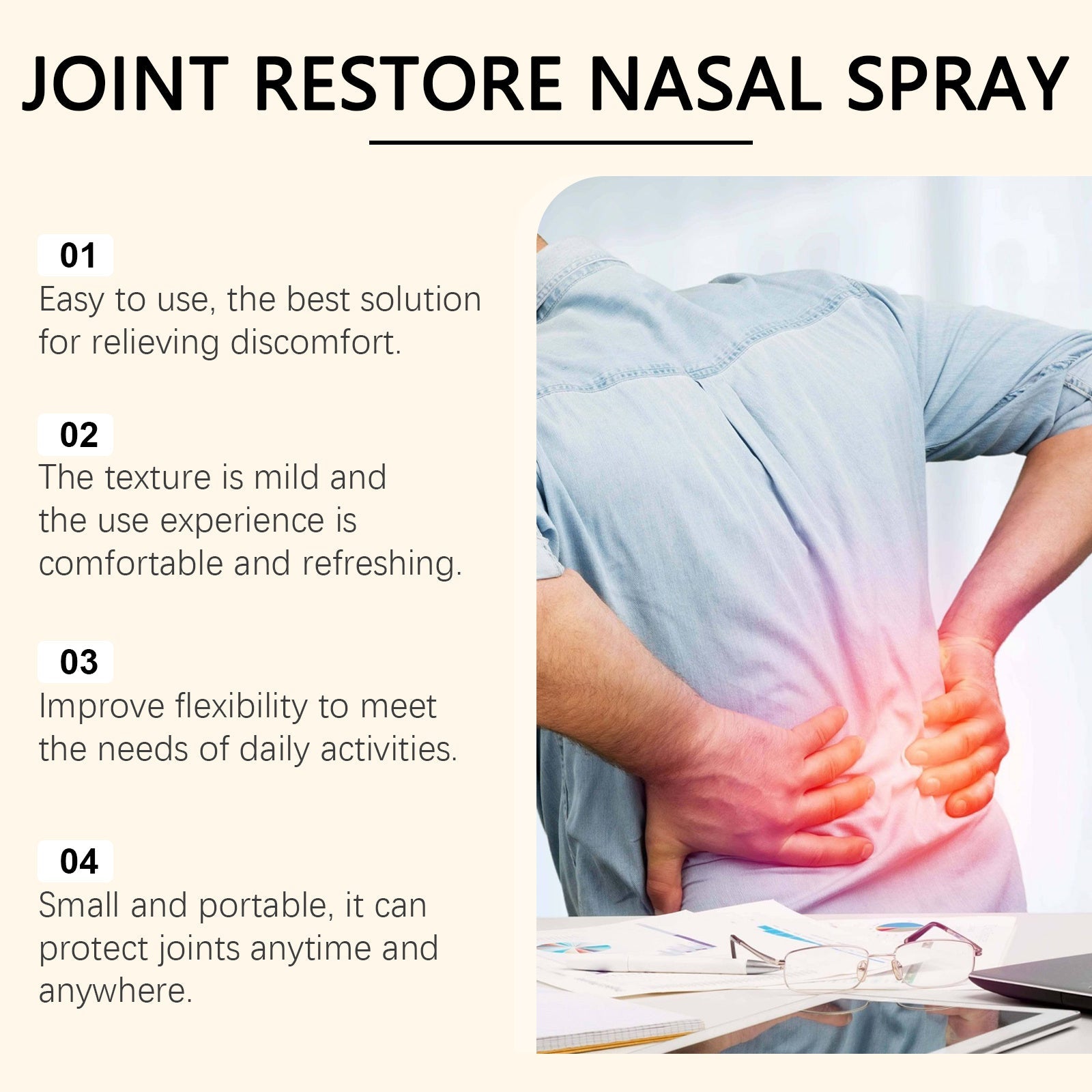 Laniska Herbal Joint Nasal Spray Relieves Joint Discomfort And Improves Flexibility And Comfort Care Spray Health & Beauty Health & Beauty Under 10 UniversalMaax https://www.cyberehub.com