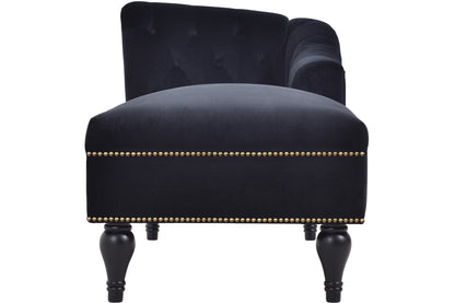 [New+Video] 58''Velvet Chaise Lounge,Button Tufted Right Arm Facing Lounge Chair with Nailhead Trim & Solid Wood Legs for Living Room or Office,Sleeper Lounge Sofa (New style of WF284880AAB) Giga GNJ Home Home & Garden Sofa Walmart Giga https://www.cyberehub.com
