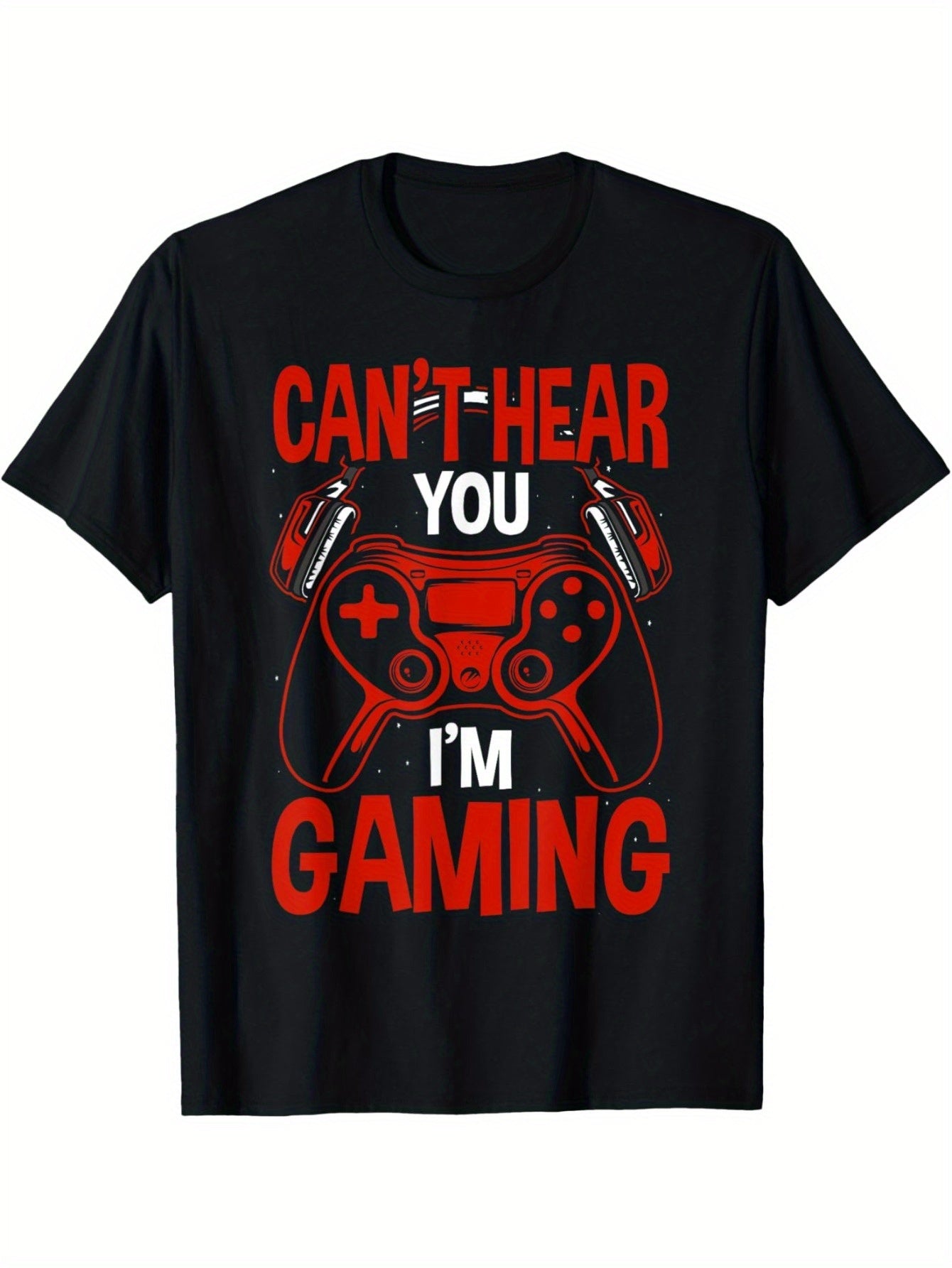 I Can't Hear You, I'm Playing A Game Gamer Funny T-shirt Apparel/Shirt/Graphic Shirt SNULLO https://www.cyberehub.com