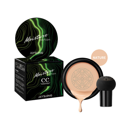 Jayswing Mushroom Head Air Cushion Concealer, Natural Moisturizing, Brightening Skin Tone, Lasting Foundation Make-up Natural Health Beauty CJ USa USPS Muqe https://www.cyberehub.com