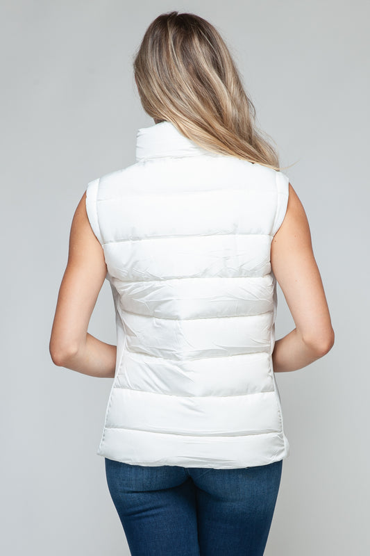 Snobbish Zip Up Turtleneck Vest with Pockets Shirt Apparel Clothing Tops price-change-job-active Ship from USA Shirts Snobbish USA Women Trendsi https://www.cyberehub.com