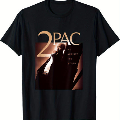 Tupac, I Fight The World T-shirt Black Apparel/Mens/Shirts Apparel CJ POD SNULLO T-Shirt USa SNULLO https://www.cyberehub.com