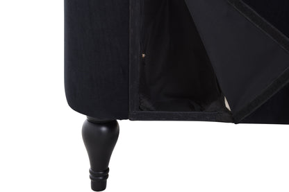 [New+Video] 58''Velvet Chaise Lounge,Button Tufted Right Arm Facing Lounge Chair with Nailhead Trim & Solid Wood Legs for Living Room or Office,Sleeper Lounge Sofa (New style of WF284880AAB) Giga GNJ Home Home & Garden Sofa Walmart Giga https://www.cyberehub.com