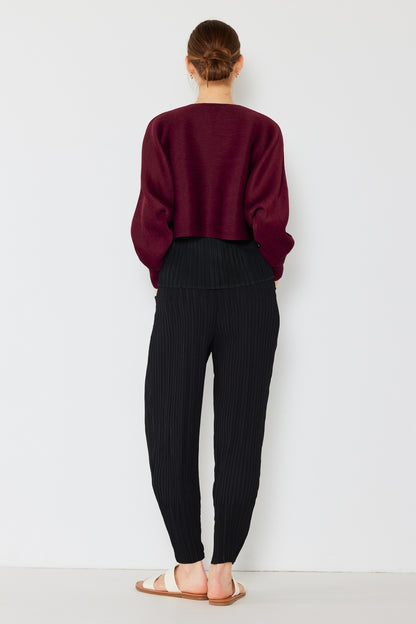 Marina West Swim Rib Pleated Puff Sleeve Bolero Cardigan Shirt Apparel Clothing Tops Marina West Swim Ship from USA Shirts USA Women Trendsi https://www.cyberehub.com