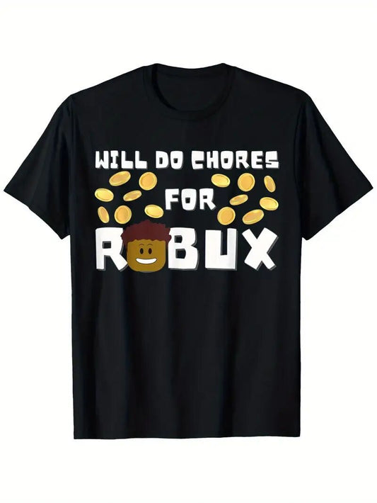 Men's Printed Short-sleeved T-shirt Apparel/Shirt/Graphic Shirt SNULLO https://www.cyberehub.com