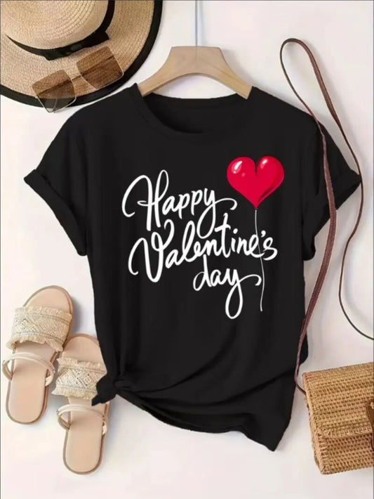 Love Valentine'S Day T-Shirt, Couple T-Shirt, Couple Christmas, Fashion Casual T-Shirt, Short-Sleeved T-Shirt Apparel/Shirt/Graphic Shirt SNULLO https://www.cyberehub.com