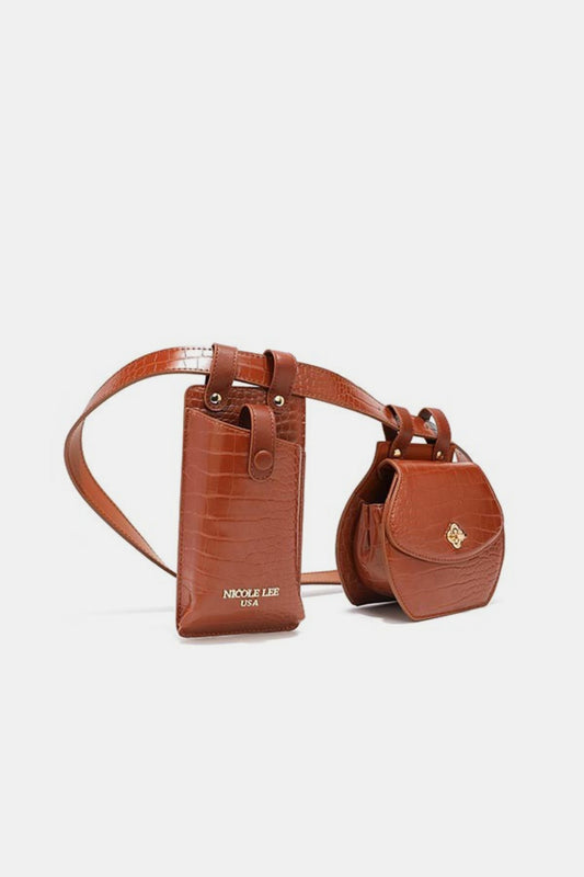 Nicole Lee USA 2 Piece Texture Belt Bag Nicole Lee USA Ship from USA TikTok USA Trendsi https://www.cyberehub.com