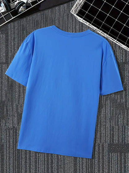 Men's Street Style Short Sleeved Round Neck T-shirt With Summer Outdoor Sports Car Pattern Print Apparel/Shirt/Graphic Shirt SNULLO https://www.cyberehub.com