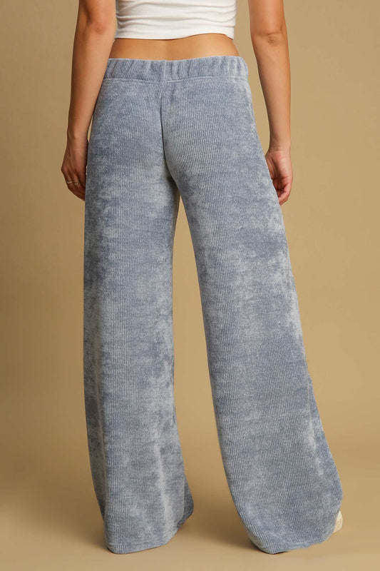 Umgee Elastic Waist Wide Leg Pants Apparel Apparel Ship from USA TikTok Trendsi Umgee USA Trendsi https://www.cyberehub.com