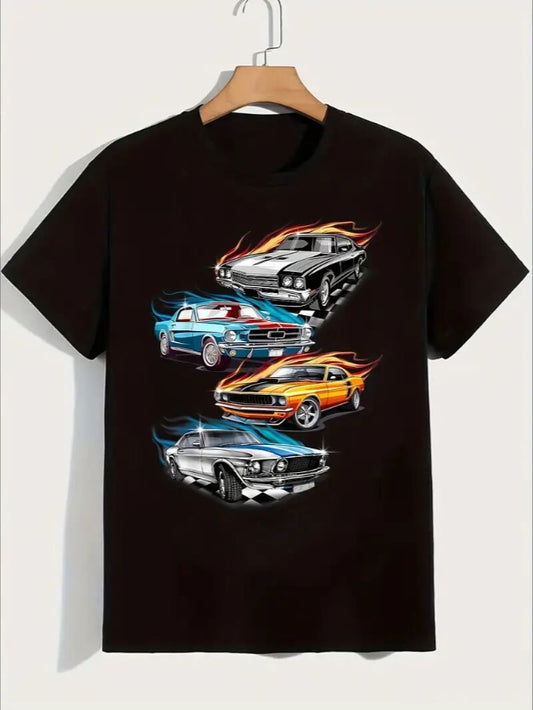 Men's Short Sleeve T-shirt Apparel/Shirt/Graphic Shirt SNULLO https://www.cyberehub.com